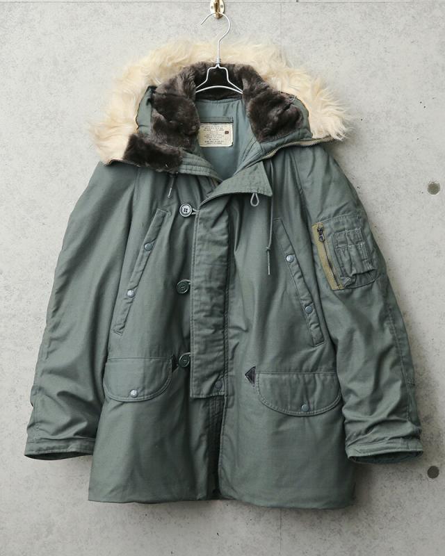 滅多にない 実物 USED 米軍 N-3B 飛翔上衣【Cx】【I】｜ミリタリー上衣 メンズ アウター 軍モノ 軍噴きあげる品 ボンネット 毛革 N3B 亜米利加軍 米空軍 古着 ヴィンテージ 格好のいい サルヴィア 大きく大きさ
