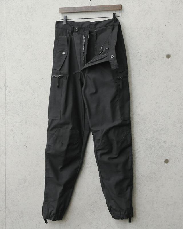新品 ALE社製 スウェーデン軍 COMMERCIAL MODEL M-90 フィールドパンツ BIG SIZE BLACK【Cx】【I】｜ミリタリーパンツ カーゴパンツ メンズ ボトムス カジュアル ストリート テック 軍モノ 軍パン ゆったり ブラック 黒_5