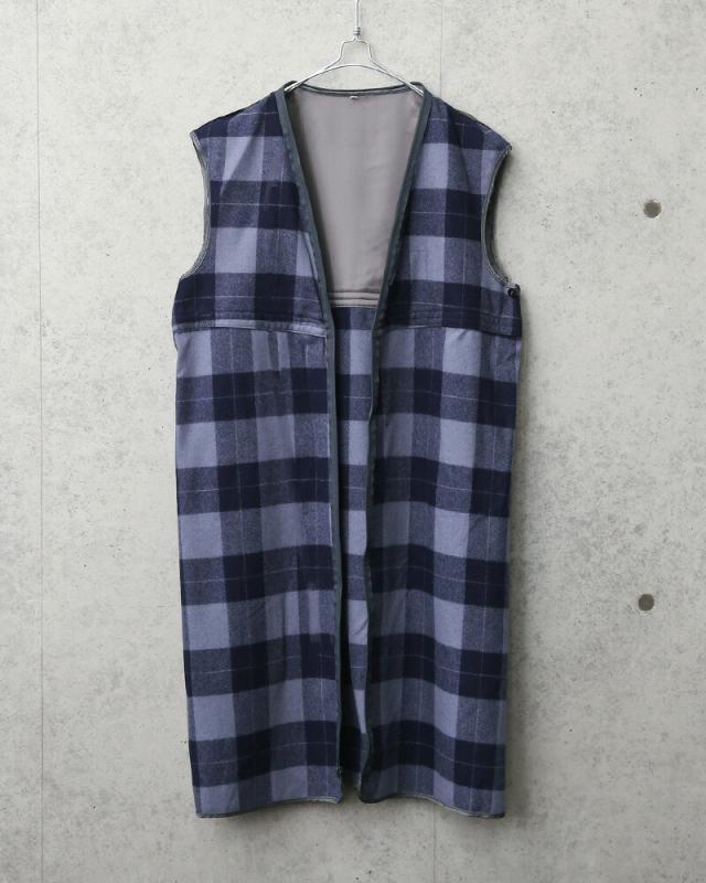 実物 USED ドイツ軍 DOUBLE BREASTED オーバーコート【Cx】【I】｜ミリタリーコート オフィサーコート ダブルコート メンズ アウター 軍放出品 軍モノ 大きいサイズ ユーロミリタリー グレー カジュアル ビジネス 通勤_7