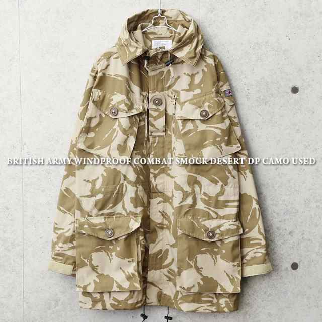 実物 USED イギリス軍 WINDPROOF コンバット スモック デザートDPMカモ【Cx】【I】｜ミリタリージャケット ミリタリーコート メンズ  ア｜au PAY マーケット