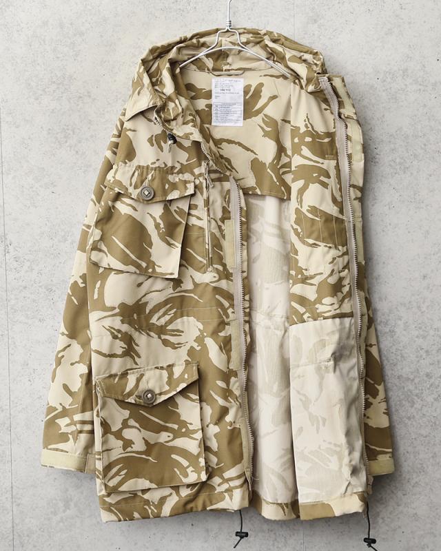 実物 新品 イギリス軍 WINDPROOF コンバット スモック デザート