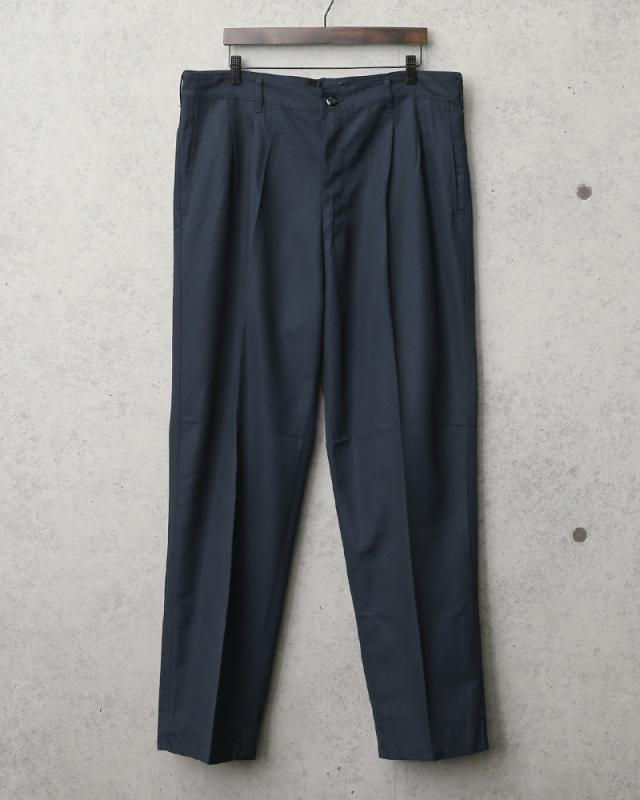 実物 新品 デッドストック カナダ軍 NOMEX オフィサーパンツ ネイビー【Cx】【I】｜ミリタリーパンツ ワークパンツ スラックス ワイドパンツ 軍パン 軍モノ 軍放出品  おしゃれ ゆったり 大きいサイズ ノーメックス 耐熱 難燃 紺色_2