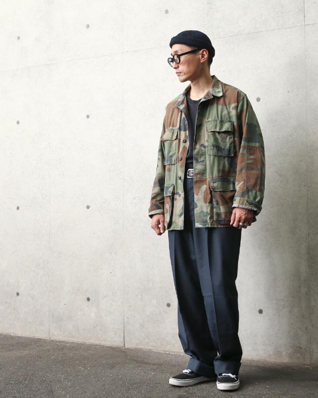 実物 新品 デッドストック カナダ軍 NOMEX オフィサーパンツ ネイビー【Cx】【I】｜ミリタリーパンツ ワークパンツ スラックス ワイドパンツ 軍パン 軍モノ 軍放出品  おしゃれ ゆったり 大きいサイズ ノーメックス 耐熱 難燃 紺色_6