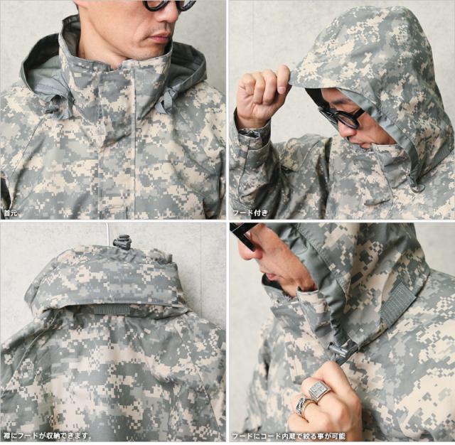 米軍 ECWCS 2nd Gen GORE-TEX パーカ ACU（UCP） MILITARY 実物 新品 デッドストック 米軍 ECWCS 2nd Gen GORE