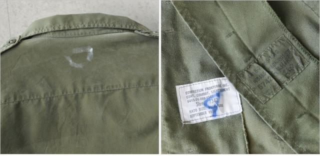 実物 USED カナダ軍 MK-2 フィールドジャケット OD【I】【Cx