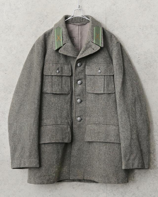 スウェーデン軍　ウールコート　ウールジャケット　ヴィンテージ MILITARY 実物 新品 デッドストック スウェーデン軍 DOUBLE