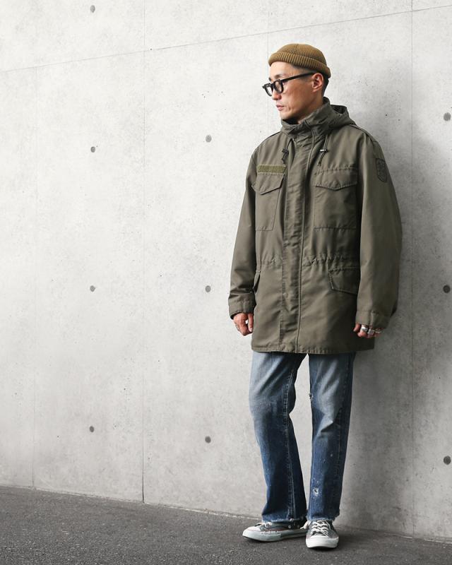 実物 USED オーストリア軍 ウォータープルーフ M-65 フィールド