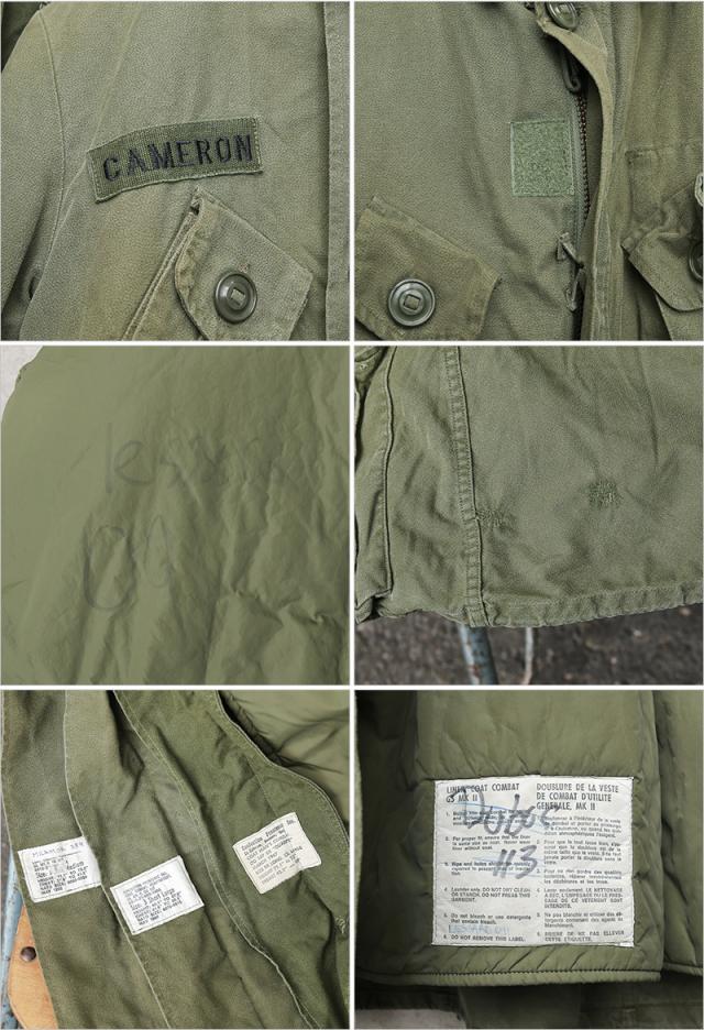 実物 USED カナダ軍 GS MK2 カナディアン コンバット ジャケット