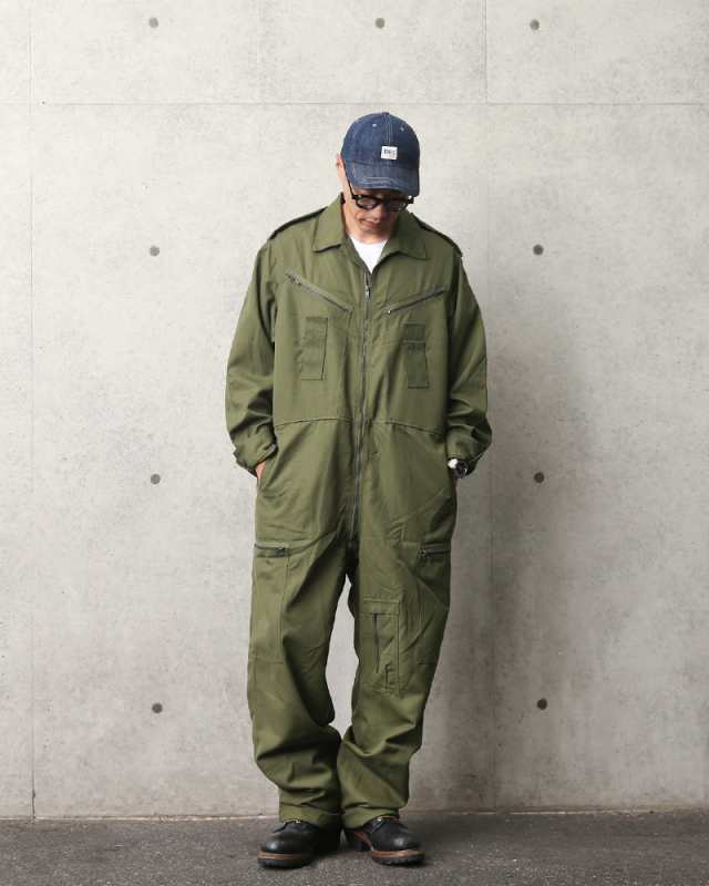 実物 新品 デッドストック カナダ軍 Nomex タンカース オーバーオール