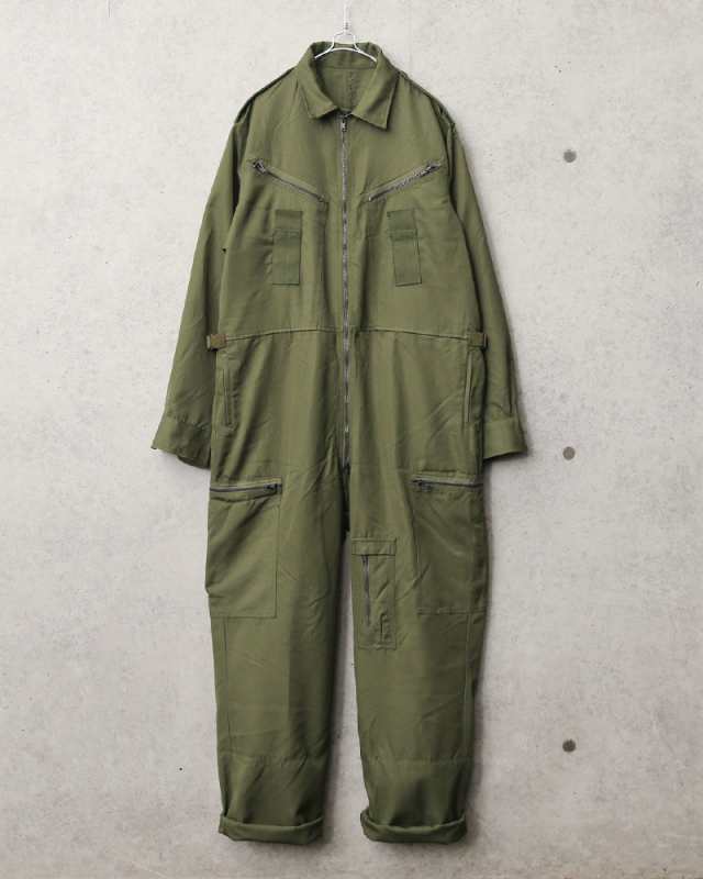 実物 新品 デッドストック カナダ軍 Nomex タンカース オーバーオール 