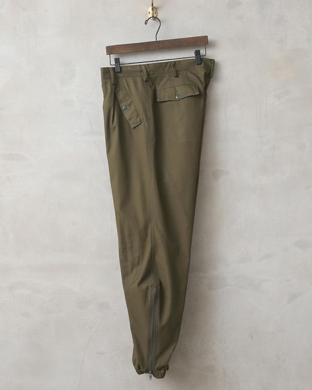 実物 USED イタリア軍 コンバットパンツ【Cx】【I】｜ミリタリー パンツ メンズ カーゴパンツ 軍パン カーキ 大きいサイズ ワイドパンツ 裾リブ ゆったり 古着 おしゃれ_3
