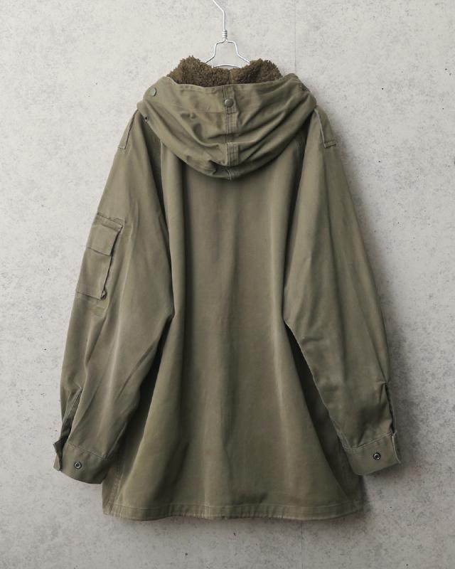 フランス 軍 f2 パーカー 実物 USED フランス軍 F-2パーカー ライナー 