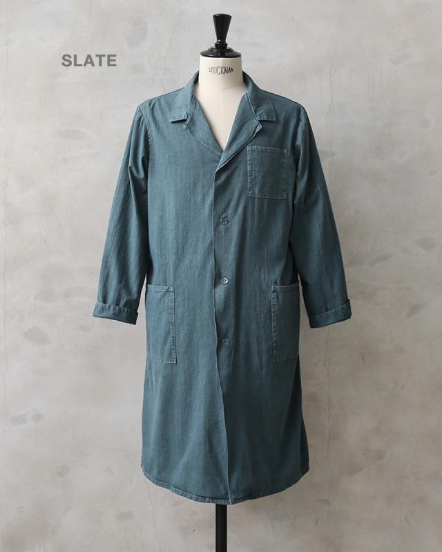 実物 新品 デッドストック ロシア軍 コットンリネンコート PIGMENT