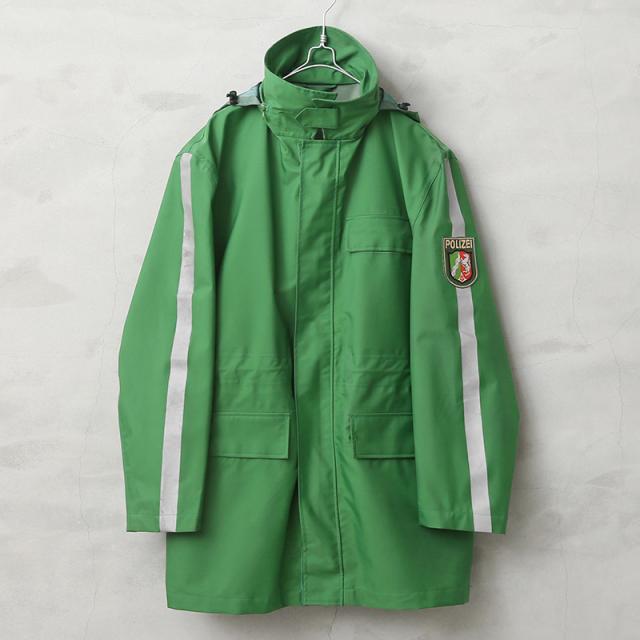実物 USED ドイツ警察 WATERPROOF“POLIZEI”ポリスジャケット #1【Cx】【I】の通販は