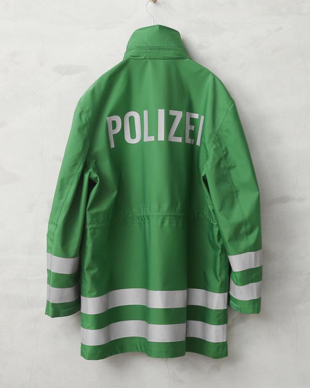 実物 USED ドイツ警察 WATERPROOF“POLIZEI”ポリスジャケット #2【Cx