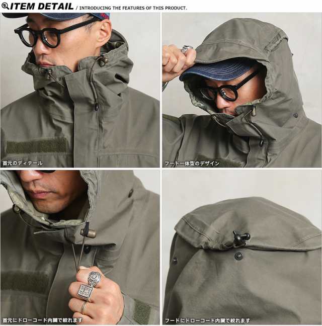 実物 USED オーストリア軍 アルパイン GORE-TEX フィールドパーカ【Cx】【I】｜マウンテンパーカー ミリタリージャケット メンズ  アウター 軍放出品 軍モノ おしゃれ 大きいサイズ ユーロミリタリー 古着 オリーブの通販はau PAY マーケット - ミリタリーショップWAIPER  ...