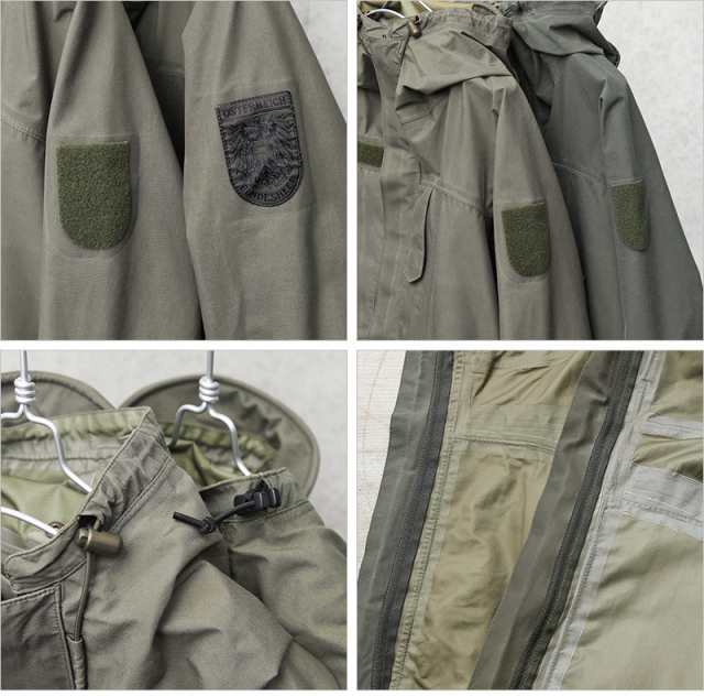 実物 USED オーストリア軍 アルパイン GORE-TEX フィールドパーカ【Cx】【I】｜マウンテンパーカー ミリタリージャケット メンズ  アウター 軍放出品 軍モノ おしゃれ 大きいサイズ ユーロミリタリー 古着 オリーブの通販はau PAY マーケット - ミリタリーショップWAIPER  ...