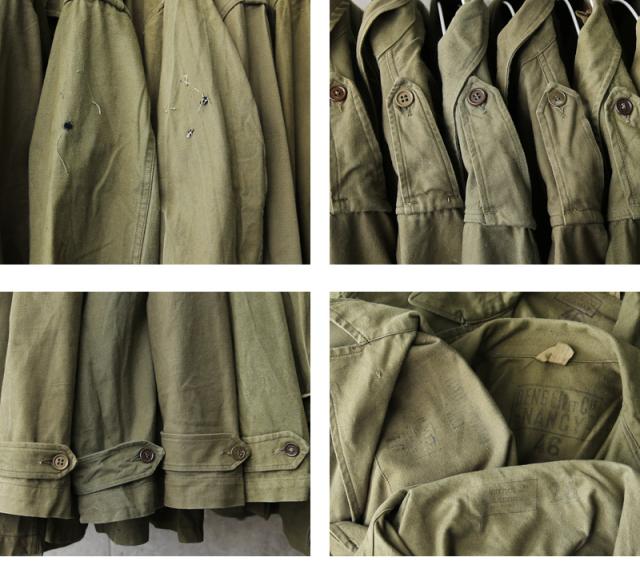 リジェクト 訳あり品 実物 USED フランス軍 M-47 フィールドジャケット