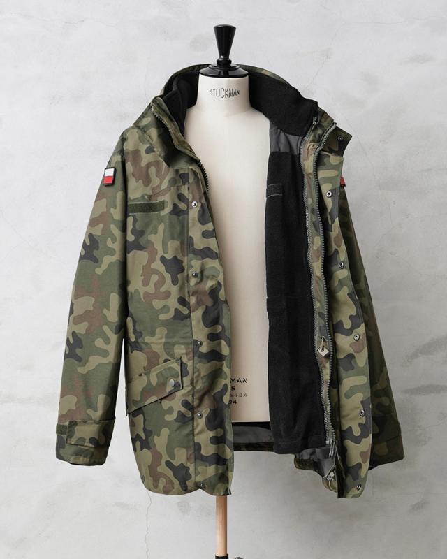 実物 新品 デッドストック ポーランド軍 Wz93 Pantera WATERPROOF ブリーザブル フィールドパーカー ライナー付き【Cx】【I】｜ミリタリージャケット マウンテンパーカー レインコート 撥水 雨具 軍モノ 軍放出品 大きいサイズ_7