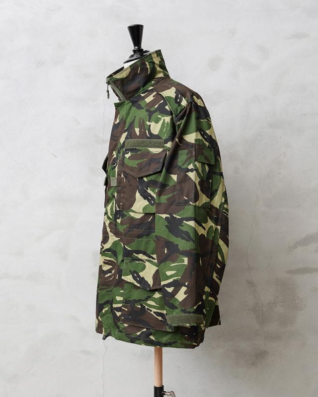 実物 新品 デッドストック ルーマニア軍 M2002 リップストップ フィールドジャケット DPMカモ ベルクロポケット【Cx】【I】｜ミリタリージャケット メンズ アウター 軍モノ 軍放出品 大きいサイズ 作業着 迷彩カモフラージュ_3