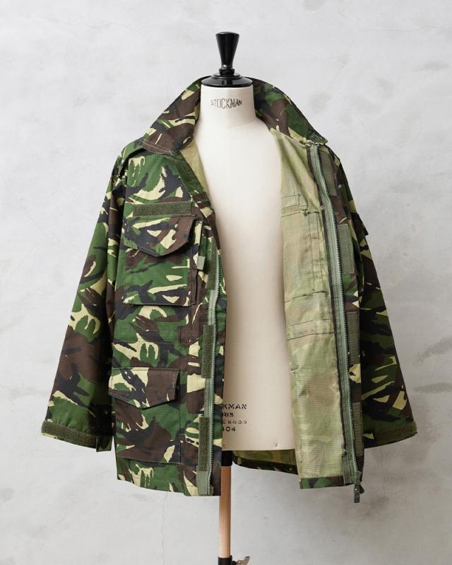 実物 新品 デッドストック ルーマニア軍 M2002 リップストップ フィールドジャケット DPMカモ ベルクロポケット【Cx】【I】｜ミリタリージャケット メンズ アウター 軍モノ 軍放出品 大きいサイズ 作業着 迷彩カモフラージュ_5
