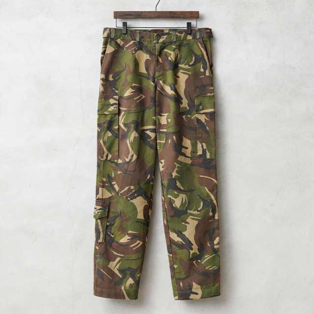 実物 USED オランダ軍 フィールドカーゴパンツ DPMカモ【Cx】【I】｜ミリタリーパンツ ワークパンツ メンズ ボトムス 軍パン 軍モノ 軍放出品 ゆったり 大きいサイズ 古着 おしゃれ 迷彩 カモフラージュ 作業着の通販は