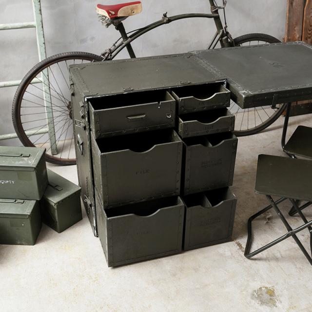 実物 新品 デッドストック 米軍 U.S.ARMY 米陸軍 フィールドデスク #2