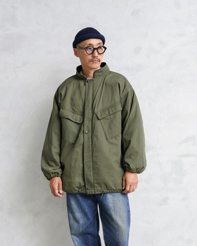 実物 新品 デッドストック 米軍 ケミカル プロテクティブ ジャケット【Cx】【I】｜ミリタリージャケット フィールジャケット メンズ アウター 軍放出品 軍モノ 大きいサイズ 撥水 オリーブ カーキ_4