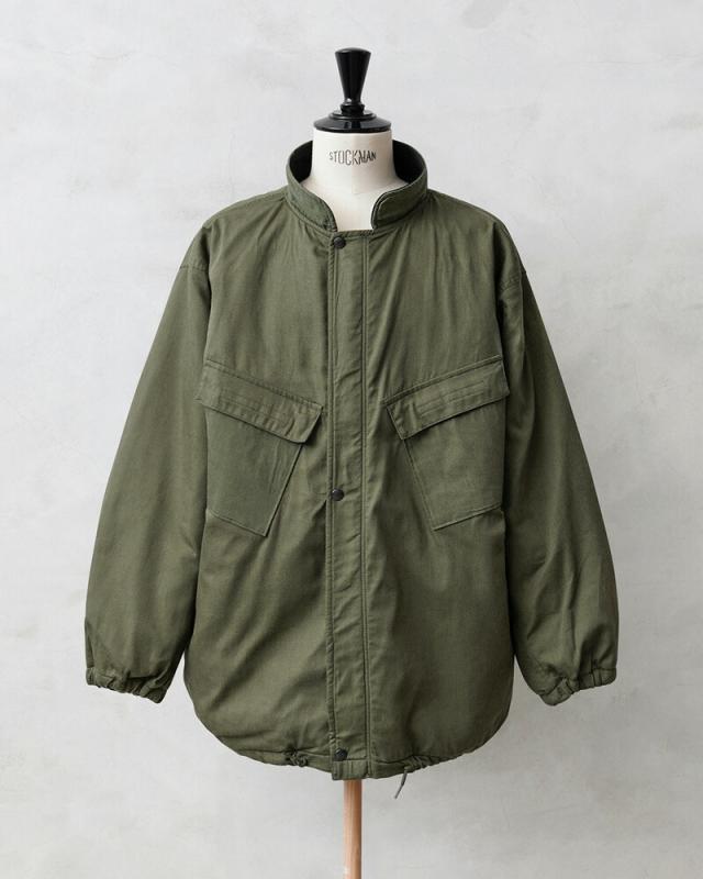 実物 新品 デッドストック 米軍 ケミカル プロテクティブ ジャケット【Cx】【I】｜ミリタリージャケット フィールジャケット メンズ アウター 軍放出品 軍モノ 大きいサイズ 撥水 オリーブ カーキ_5