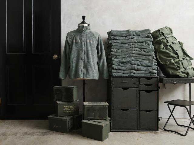 実物 米軍 ECWCS Gen3 POLARTEC（ポーラテック） フリースジャケット FOLIAGE USED FIRST QUALITY【Cx】【I】｜ミリタリージャケット メンズ アウター アウトドア 軍モノ 軍放出品 大きいサイズ ゆったり 暖かい 防寒_18