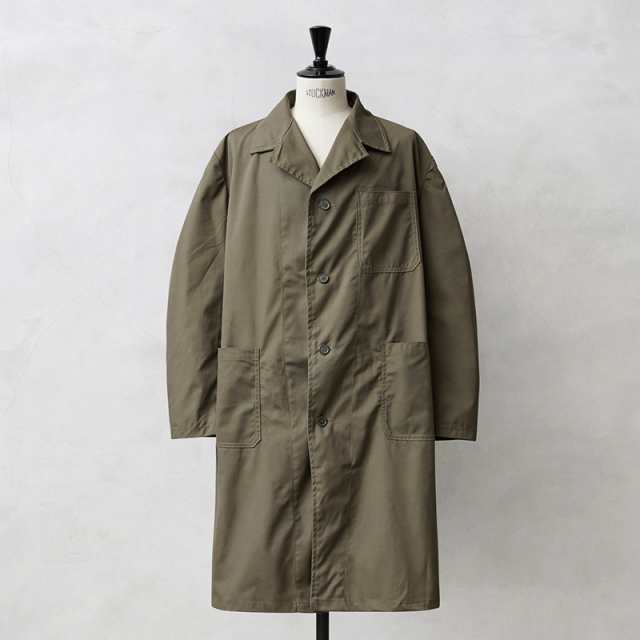 実物 新品 デッドストック ルーマニア軍 ワークコート カーキ【Cx】【I】｜ショップコート ミリタリー アウター ジャケット メンズ レディース おしゃれ シンプル デザイン 軍放出品の通販は