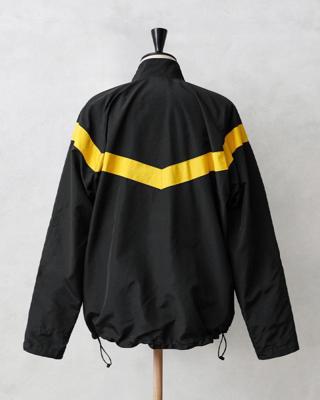 実物 USED 米軍 U.S.ARMY BLACK APFU トレーニングジャケット【Cx】【I】｜フィットネス ウィンドブレーカー ジャンパー 古着 メンズ アウター ミリタリー おしゃれ 黒 ブラック