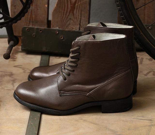 実物 新品 デッドストック ルーマニア軍 レザー オフィサーブーツ