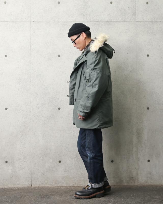 リジェクトB 訳あり品 実物 USED 米軍 N-3B フライトジャケット【Cx