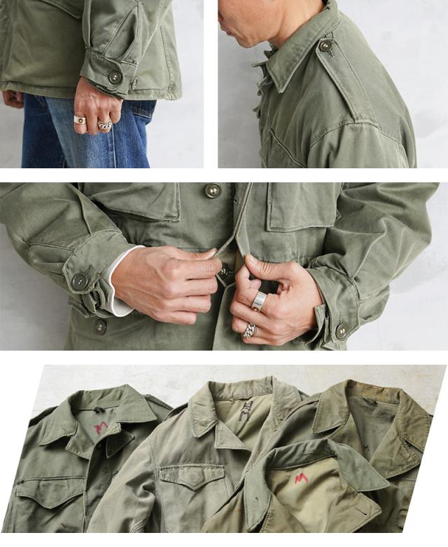 リジェクト 訳あり品 実物 USED 米軍 M-43 フィールドジャケット【Cx】【I】_11