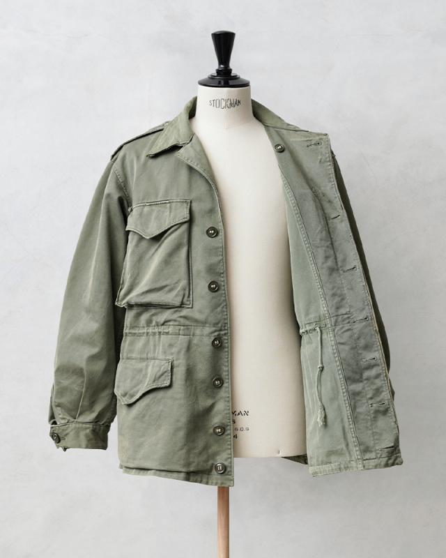 リジェクト 訳あり品 実物 USED 米軍 M-43 フィールドジャケット【Cx