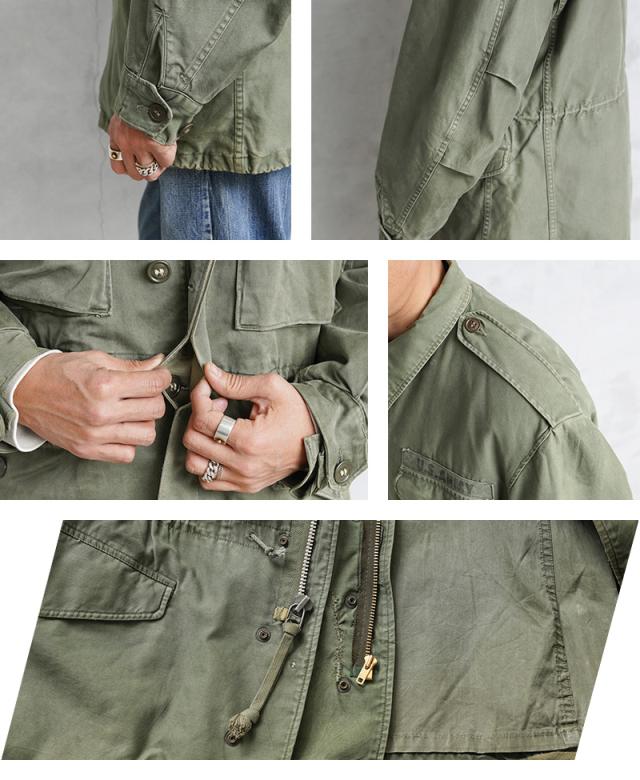 リジェクト 訳あり品 実物 USED 米軍 M-51 フィールドジャケット コンディションA【Cx】【I】_11