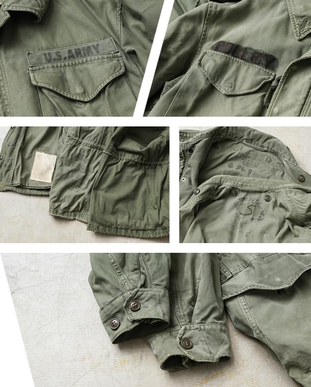 リジェクト 訳あり品 実物 USED 米軍 M-51 フィールドジャケット コンディションA【Cx】【I】_12