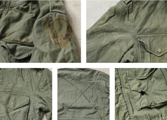 リジェクト 訳あり品 実物 USED 米軍 M-51 フィールドジャケット コンディションA【Cx】【I】_14