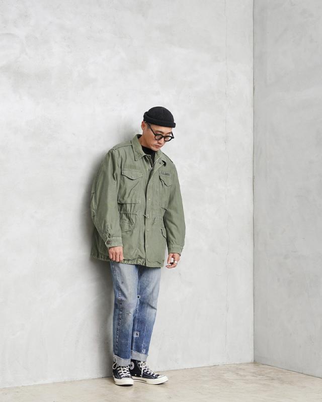リジェクト 訳あり品 実物 USED 米軍 M-51 フィールドジャケット コンディションA【Cx】【I】_8