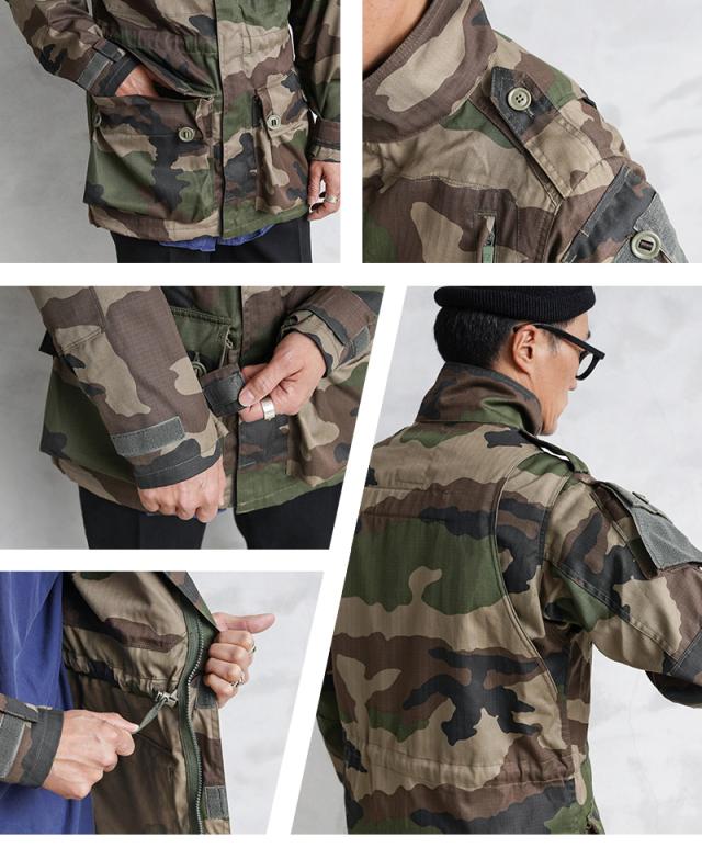 フランス軍　T4-S2 CCEカモ コンバットジャケット 楽天市場】実物 新品 デッドストック フランス軍 FELIN T4 S2