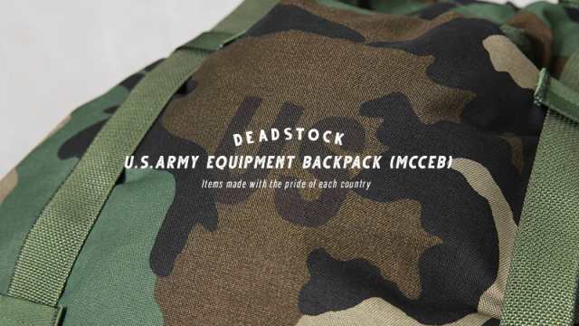 実物 新品 デッドストック 米軍 MCCEB EQUIPMENT バックパック ウッドランド迷彩【Cx】【I】｜リュック 大容量 メンズ ミリタリー  迷彩 カモフラ 旅行 キャンプ アウトドア アメリカ軍 古着 おしゃれの通販はau PAY マーケット - ミリタリーショップWAIPER | au  PAY ...