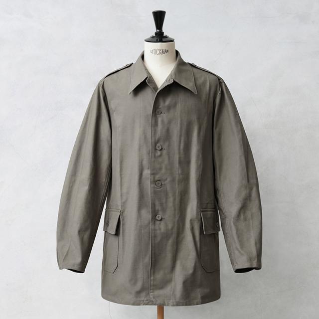 実物 新品 デッドストック スウェーデン軍 M-39 ユーティリティ ワークジャケット フラットボタン【Cx】【I】｜ミリタリージャケット アメカジ メンズファッション ヴィンテージ 軍服 シャツジャケット コットンツイル ミリタリーウェア