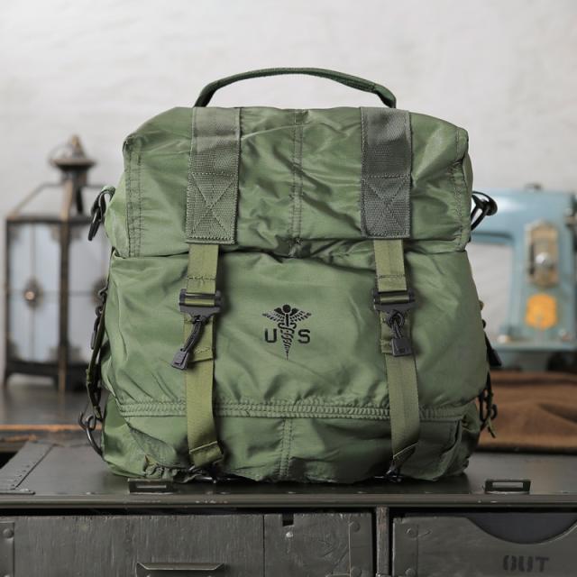 米軍 M17 MEDICAL バッグ ミリタリー ビンテージ メディカルバッグ 実物 新品 デッドストック 米軍 M17 MEDICAL バッグ OD【Cx】【I】の
