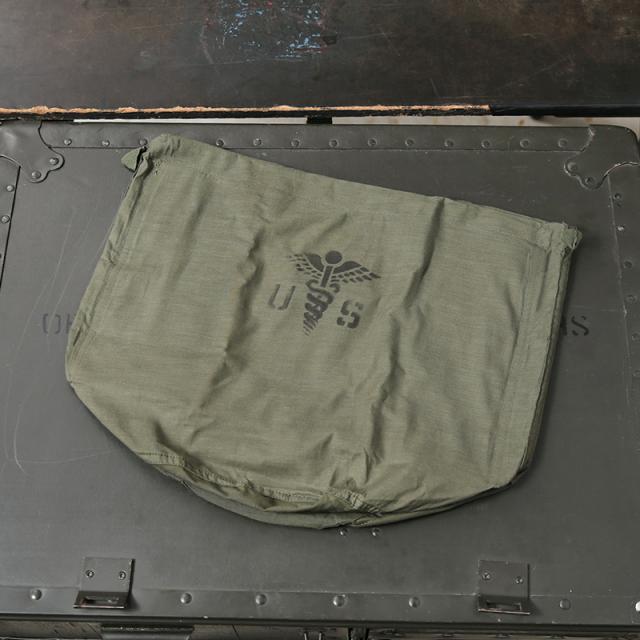 実物 新品 デッドストック 米軍 パーソナル エフェクツ バッグ LARGE【Cx】【I】｜ミリタリー 巾着袋 ポーチ アメリカ軍 ロゴ ステンシル カーキ オリーブ 軍放出品 古着 ファッション おしゃれ_10