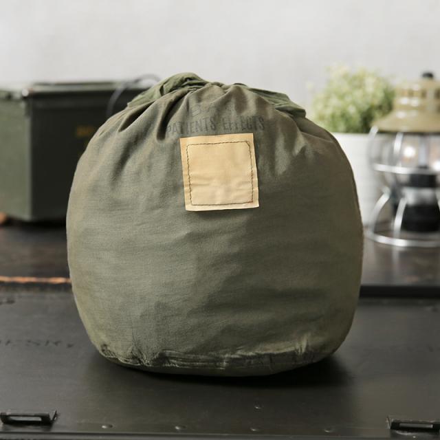 実物 新品 デッドストック 米軍 パーソナル エフェクツ バッグ LARGE【Cx】【I】｜ミリタリー 巾着袋 ポーチ アメリカ軍 ロゴ ステンシル カーキ オリーブ 軍放出品 古着 ファッション おしゃれ_7