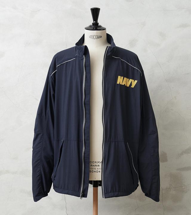 実物 新品 デッドストック 米軍 米海軍 US NAVY Physical Fitness ランニング ジャケット【Cx】【I】｜メンズ アウター ジャージ トラックジャケット ナイロン アメリカ海軍 トレーニング 大きいサイズ ファッション おしゃれ_11