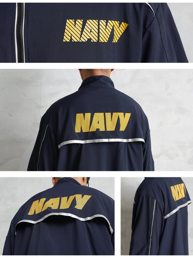 米海軍 US NAVY Physical Fitness ランニング ジャケット Amazon | 実物 米軍 米海軍 US NAVY Physical Fitness