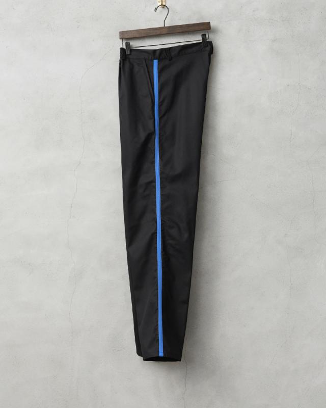 実物 新品 デッドストック イタリア軍 AIR FORCE ブルー サイドライン DRESS トラウザーズ #3 / コットンツイル【Cx】【I】｜コットンパンツ ラインパンツ スラックス ドレスパンツ ミリタリー 黒 古着 ファッション おしゃれ_5