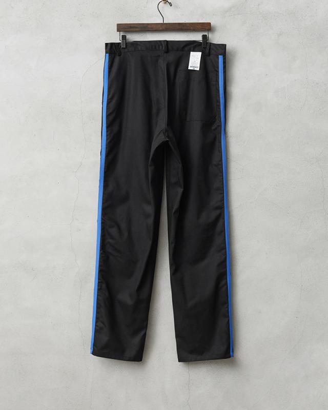 実物 新品 デッドストック イタリア軍 AIR FORCE ブルー サイドライン DRESS トラウザーズ #3 / コットンツイル【Cx】【I】｜コットンパンツ ラインパンツ スラックス ドレスパンツ ミリタリー 黒 古着 ファッション おしゃれ_6